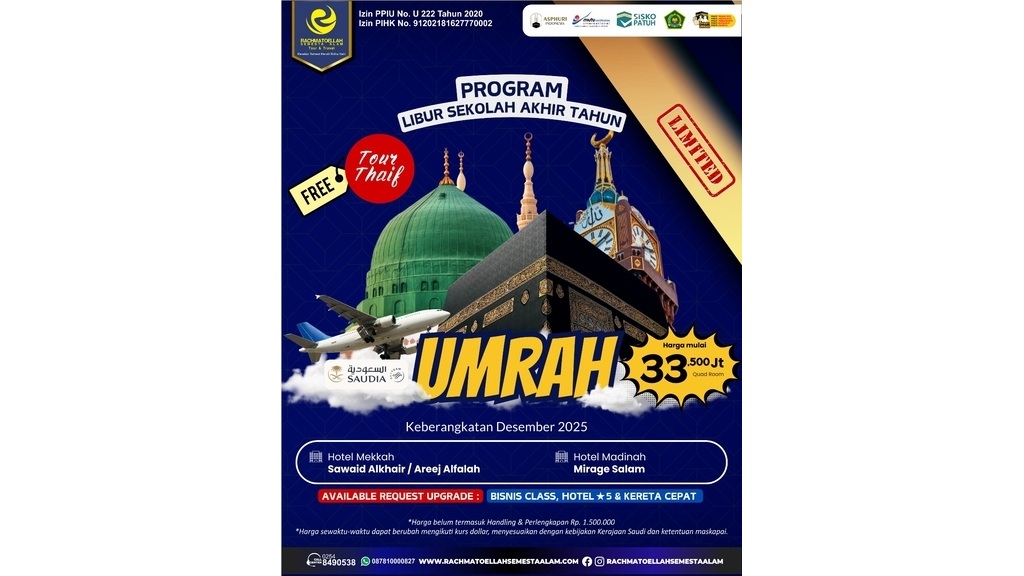 Umrah Akhir Tahun 2025