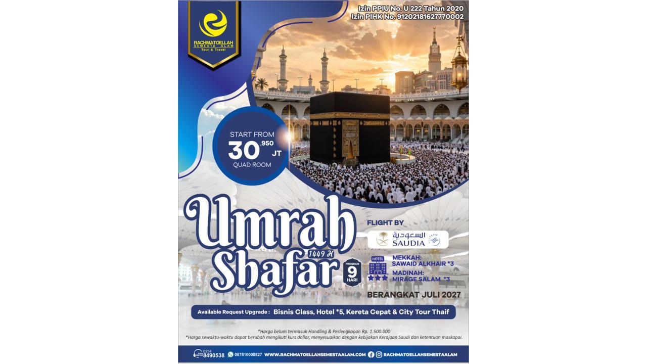 Umrah Shafar 1449 H